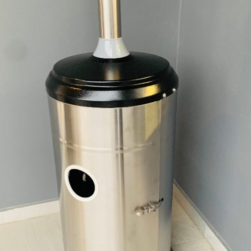 Paganella-Gázüzemű-Gomba-Hősugárzó–Inox