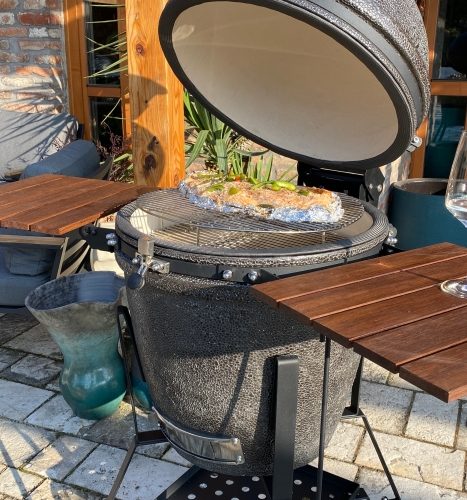 GLOBE_XL_METEORIT_Kerámia_Légkeveréses_Faszenes_Grillsütő_Kamado_BBQ