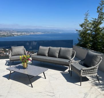 Lagos LUXUS Kulteri ulogarnitura 4 reszes Lagos LUXUS Kültéri ülőgarnitúra 4 részes