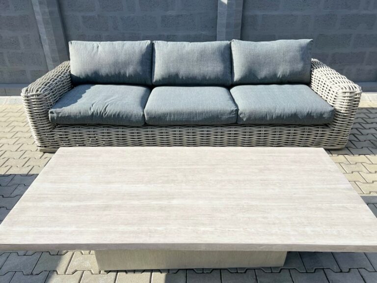 AbuDhabi Premium Outdoor Lounge Set 4 pieces luxury garden furniture