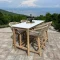 Carib Premium Outdoor Wooden Bar Set – 7 pieces garden furniture