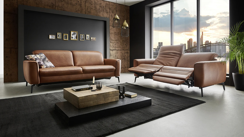 HUKLA Prémium bőr ülőgarnitúra CP23005